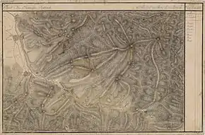 Merișoru de Munte în Harta Iosefină a Transilvaniei, 1769-1773