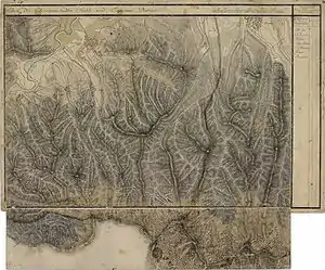 Sebeşu de Sus în Harta Iosefină a Transilvaniei, 1769-1773