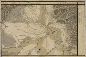 Araci în Harta Iosefină a Transilvaniei, 1769-1773