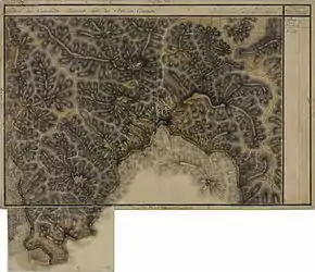 Vama în Harta Iosefină a Transilvaniei, 1769-73(Click pentru imagine interactivă)