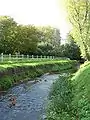 Râul Bièvre trecând prin Jouy