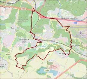 Poziția localității Jouy-en-Josas