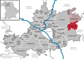 Poziția localității Königsfeld