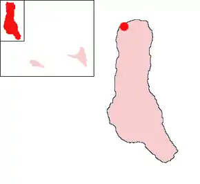 Poziția localității Mitsamiouli