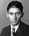 Franz Kafka, scriitor de limbă germană, originar din Praga