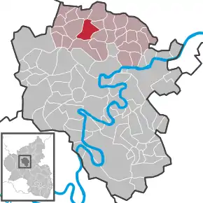 Poziția localității Kaisersesch