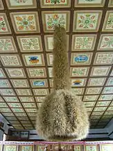 Tavanul casetat al bisericii reformate