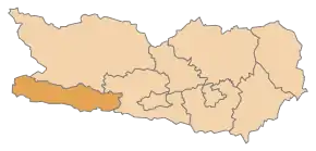 Amplasarea în Kärnten