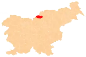 Localizarea comunei în cadrul țării