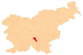 Localizarea comunei în cadrul țării