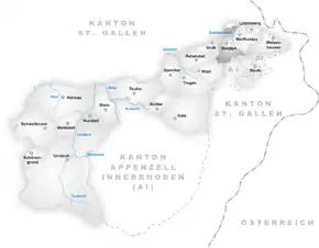 Poziția localității Heiden