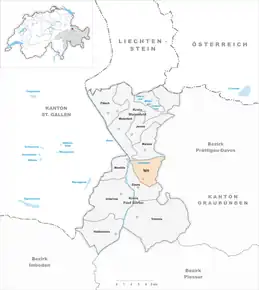 Poziția localității Igis