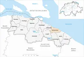Poziția localității Münsterlingen