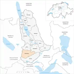 Poziția localității Rothenburg