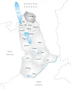 Poziția localității Schongau