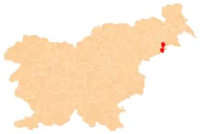 Localizarea comunei în cadrul țării