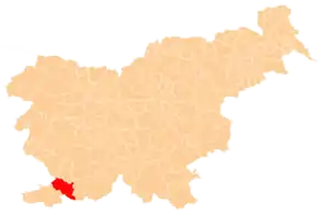 Localizarea comunei în cadrul țării