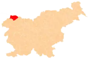 Localizarea comunei în cadrul țării