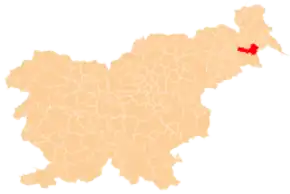 Localizarea comunei în cadrul țării