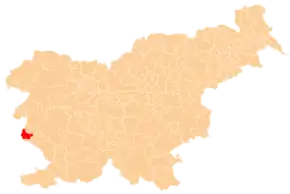 Localizarea comunei în cadrul țării