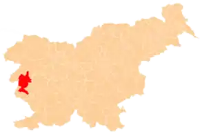 Localizarea comunei în cadrul țării