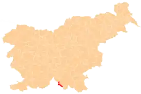 Localizarea comunei în cadrul țării