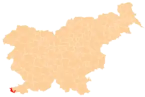 Localizarea comunei în cadrul țării