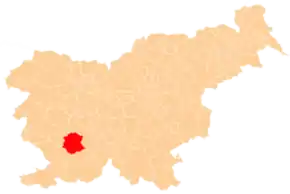 Localizarea comunei în cadrul țării