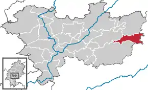 Poziția localității Kefenrod