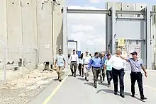 Punctul de trecere a frontiereiKerem Shalomמעבר כרם שלוםمعبر كرم أبو سالم