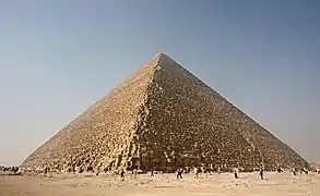 Marea Piramidă din Giza (Giza, Egipt), circa 2589-2566 î.Hr., de Hemiunu