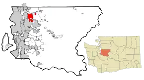 Redmond i King County och Washington