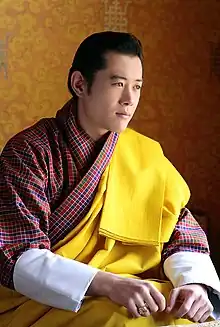 Jigme Khesar Namgyel Wangchuck, actualul monarh al Bhutanului