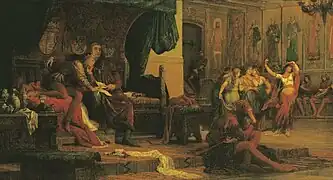 Ladislau al V-lea și Ulrich von Cilli (1870)