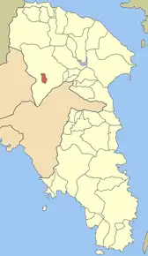 Poziția localității Thrakomakedones