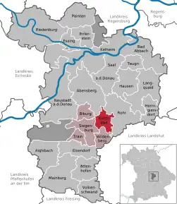 Poziția localității Kirchdorf