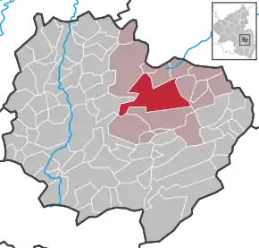 Poziția localității Kirchheimbolanden