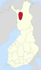 Poziția localității Kittilä