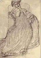 O altă schiță pregătitoare