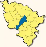 Poziția  Königsmoos pe harta districtului Neuburg-Schrobenhausen