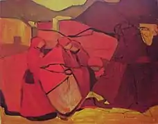 Compoziție în roșu