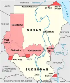 Poziția localității Bir Tawil