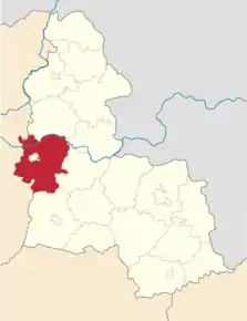 Poziția localității Konotop