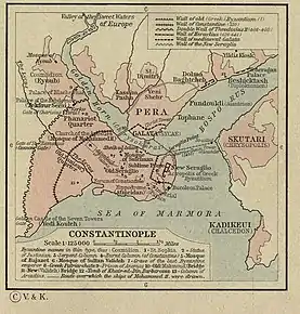 Poziția localității Galata