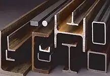 Bare metalice cu diferite profile: L, L cu aripi inegale, rotunde, U, I, T, cheson