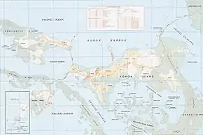 Poziția localității Koror (oraș)