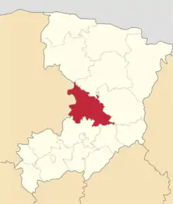 Poziția localității Kostopil