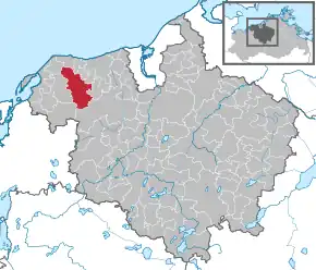 Poziția localității Kröpelin