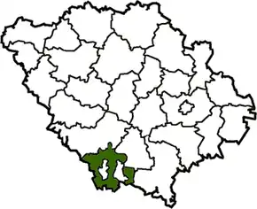 Poziția localității Kremenciuk