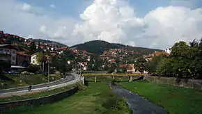 Kriva Palanka and the Kriva River